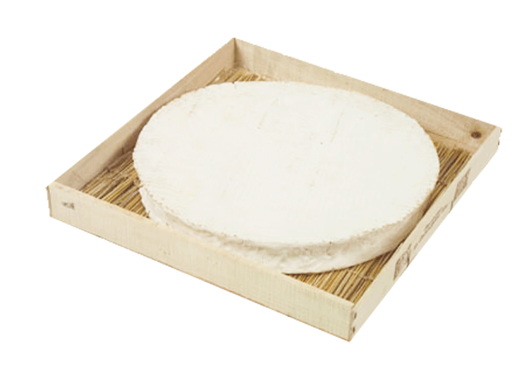 Boite à fromage en bois de peuplier 600 cl Ø 33 cm x 14 unités